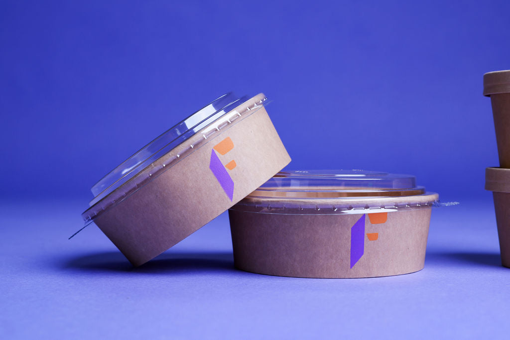 Custom Kraft Salad Bowl